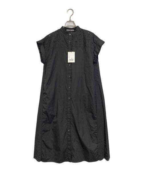 ticca（ティッカ）TICCA (ティッカ) レースフレンチワンピース　26SS グレー サイズ:FREE 未使用品の古着・服飾アイテム