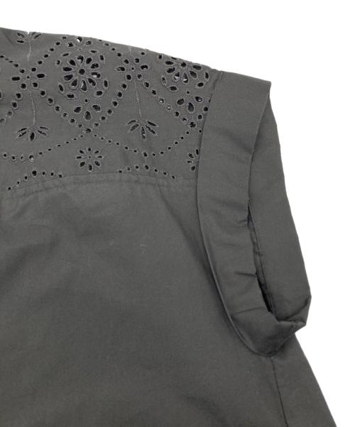 ticca（ティッカ）TICCA (ティッカ) レースフレンチワンピース　26SS グレー サイズ:FREE 未使用品の古着・服飾アイテム