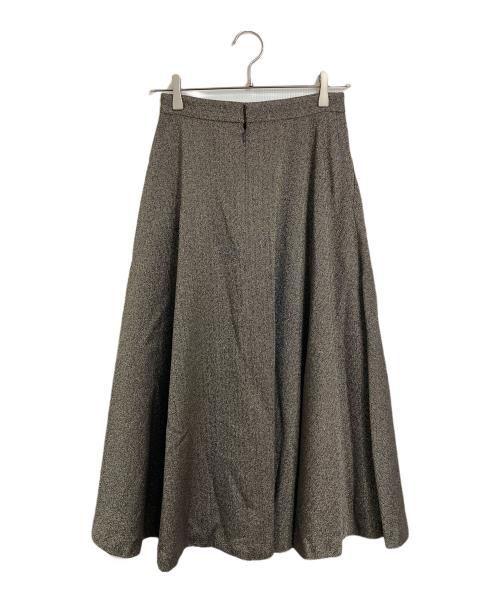 UNTITLED（アンタイトル）UNTITLED (アンタイトル) クラシカルヘリンボーン ラメスカート　ロングスカート ブラウン サイズ:01/S 未使用品の古着・服飾アイテム