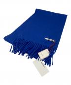 AURALEEオーラリー）の古着「BABY CASHMERE ロングストール」｜ブルー