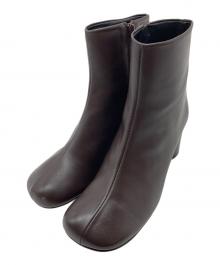 PELLICO SUNNY（ペリーコサニー）の古着「short boots  ショートブーツ　レザーブーツ」｜ブラウン