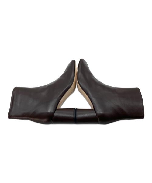 PELLICO SUNNY（ペリーコサニー）PELLICO SUNNY (ペリーコサニー) short boots  ショートブーツ　レザーブーツ ブラウン サイズ:37の古着・服飾アイテム