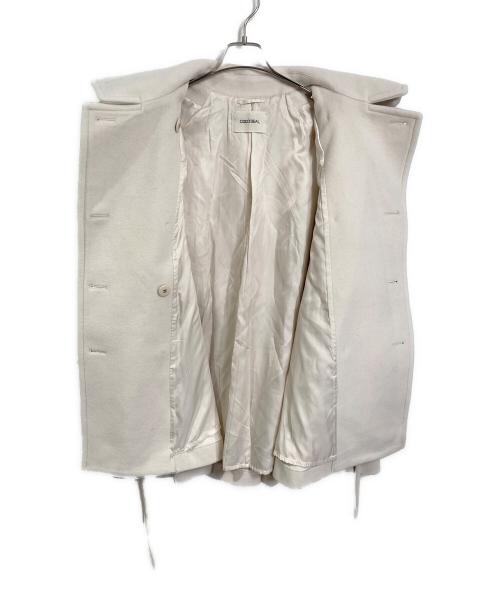 COCODEAL（ココディール）COCODEAL (ココディール) スタンドカラーミドル丈トレンチコート　ショートコート ベージュ サイズ:2の古着・服飾アイテム