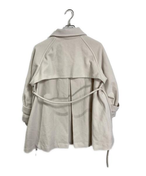 COCODEAL（ココディール）COCODEAL (ココディール) スタンドカラーミドル丈トレンチコート　ショートコート ベージュ サイズ:2の古着・服飾アイテム