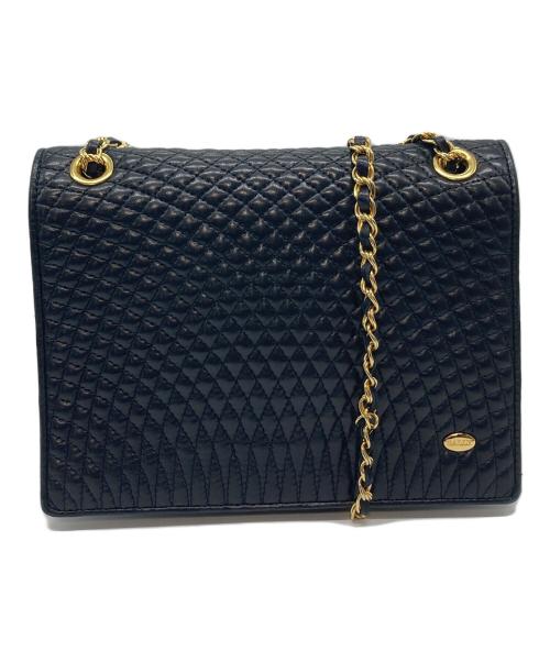 BALLY（バリー）BALLY (バリー) チェーン ショルダークロスボディーバッグ ブラック サイズ:実寸参照の古着・服飾アイテム