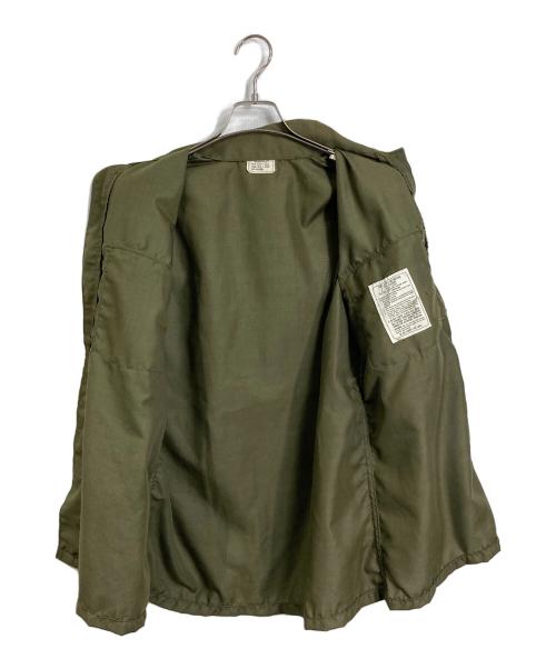US ARMY（ユーエスアーミー）US ARMY (ユーエスアーミー) 【古着】SHIRT FLYERS/70’Sヘリクルーシャツ　71年製　GRIPPERジッパー　チンストラップ グリーン サイズ:MEDIUM-REGULARの古着・服飾アイテム