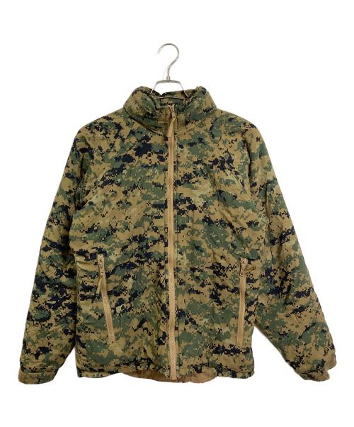 US ARMY（ユーエスアーミー）US ARMY (ユーエスアーミー) 【古着】LEVEL7 PRIMALOFT JACKET HAPPY SUIT  レベル7 プリマロフト ジャケット ハッピースーツ 中綿ジャケット　アウター　軍物　ミリタリー グリーン サイズ:XSの古着・服飾アイテム
