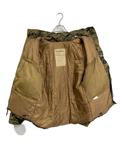 US ARMY（ユーエスアーミー）US ARMY (ユーエスアーミー) 【古着】LEVEL7 PRIMALOFT JACKET HAPPY SUIT  レベル7 プリマロフト ジャケット ハッピースーツ 中綿ジャケット　アウター　軍物　ミリタリー グリーン サイズ:XSの古着・服飾アイテム