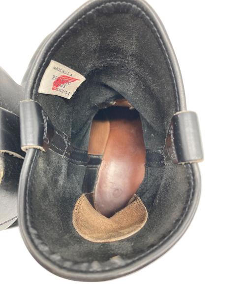 RED WING（レッドウィング）RED WING (レッドウィング) ペコスブーツ　レザーブーツ　USA製 ブラック サイズ:実寸参照の古着・服飾アイテム