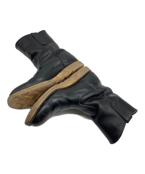 RED WING（レッドウィング）RED WING (レッドウィング) ペコスブーツ　レザーブーツ　USA製 ブラック サイズ:実寸参照の古着・服飾アイテム