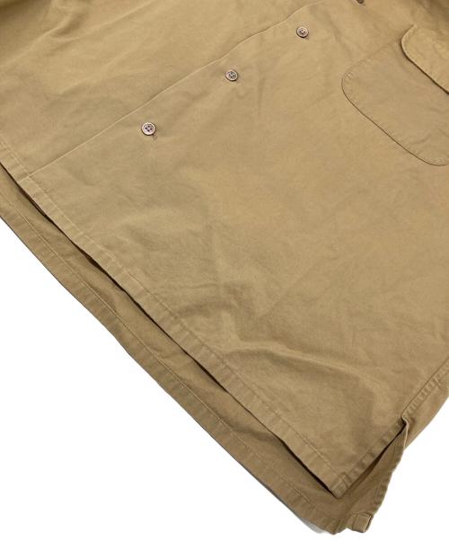 NIGEL CABOURN（ナイジェルケーボン）NIGEL CABOURN (ナイジェルケーボン) 半袖シャツ ベージュ サイズ:52の古着・服飾アイテム