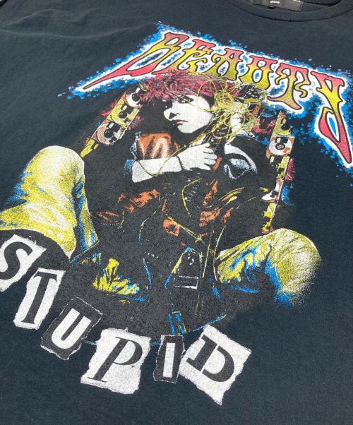 glamb（グラム）glamb (グラム) hide (ヒデ) コラボプリントカットソー/バンドTシャツ ブラック サイズ:Mの古着・服飾アイテム