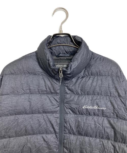 Eddie Bauer（エディーバウアー）Eddie Bauer (エディーバウアー) ライトダウンジャケット グレー サイズ:Mの古着・服飾アイテム