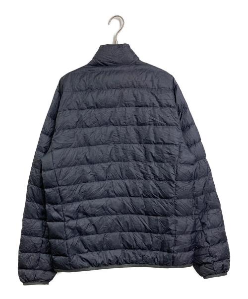 Eddie Bauer（エディーバウアー）Eddie Bauer (エディーバウアー) ライトダウンジャケット グレー サイズ:Mの古着・服飾アイテム