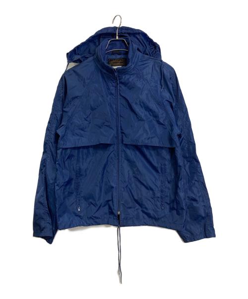 Eddie Bauer（エディーバウアー）Eddie Bauer (エディーバウアー) 【古着】90’S ハイネックジャケット　90年代　ナイロンジャケット ネイビー サイズ:Mの古着・服飾アイテム