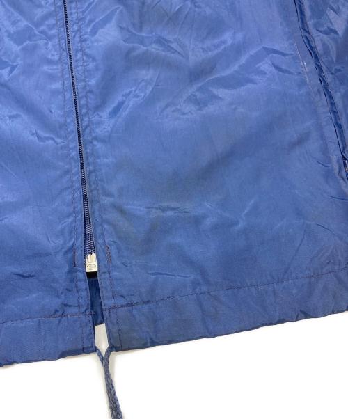Eddie Bauer（エディーバウアー）Eddie Bauer (エディーバウアー) 【古着】90’S ハイネックジャケット　90年代　ナイロンジャケット ネイビー サイズ:Mの古着・服飾アイテム