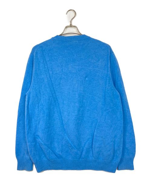 TOMORROW LAND tricot（トゥモローランド トリコ）TOMORROW LAND tricot (トゥモローランド トリコ) WOOL CREW NECK スカイブルー サイズ:XLの古着・服飾アイテム