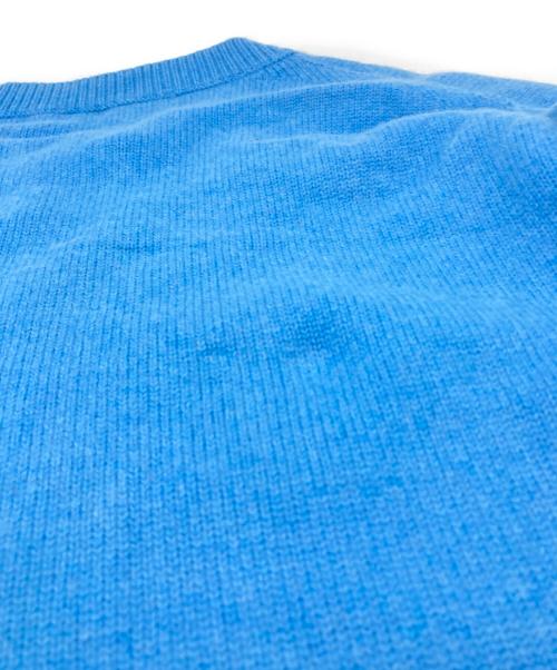 TOMORROW LAND tricot（トゥモローランド トリコ）TOMORROW LAND tricot (トゥモローランド トリコ) WOOL CREW NECK スカイブルー サイズ:XLの古着・服飾アイテム