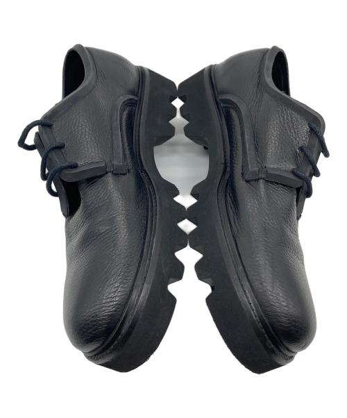 EMPORIO ARMANI（エンポリオ アルマーニ）EMPORIO ARMANI (エンポリオ アルマーニ) ダービーシューズ ブラック サイズ:US8の古着・服飾アイテム