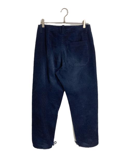 A.P.C.（アーペーセー）A.P.C. (アーペーセー) 裾ドローコードコーデュロイパンツ ネイビー サイズ:XSの古着・服飾アイテム