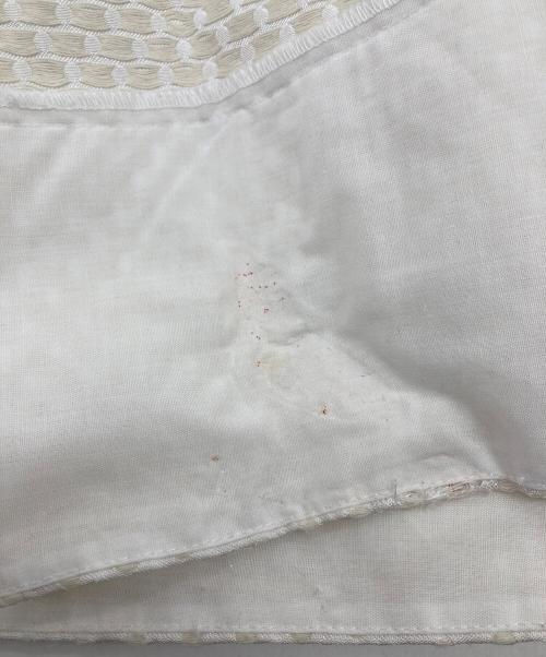 CADUNE（カデュネ）CADUNE (カデュネ) ドットジャガードスカート　水玉　ロングスカート アイボリー サイズ:36の古着・服飾アイテム