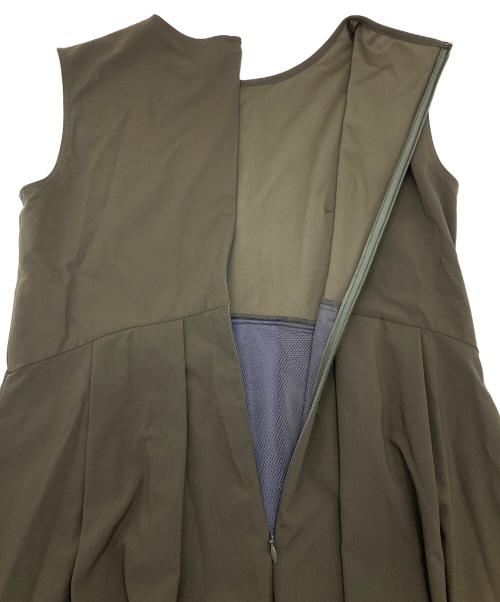 LOUNIE（ルーニー）LOUNIE (ルーニー) ノースリーブバルーンワンピース オリーブ サイズ:36の古着・服飾アイテム