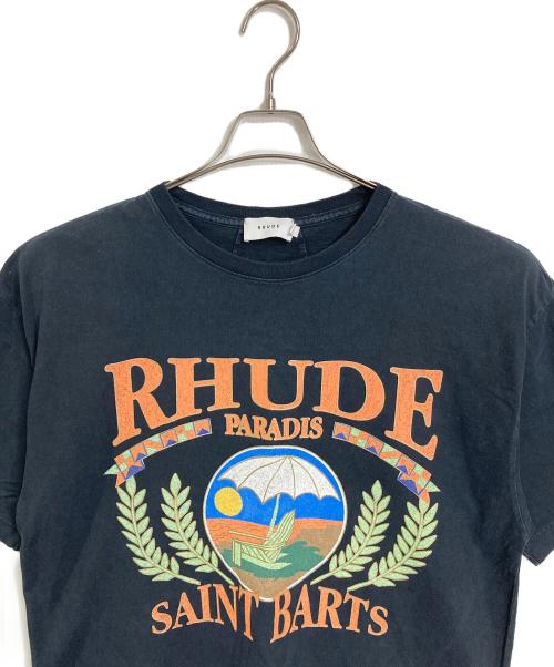 RHUDE（ルード）RHUDE (ルード) ビーチチェア Tシャツ ブラック サイズ:Mの古着・服飾アイテム