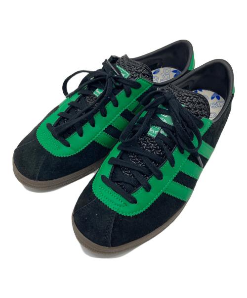 adidas（アディダス）adidas (アディダス) ローカットスニーカー グリーン×ブラック サイズ:25cmの古着・服飾アイテム