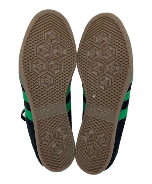 adidas（アディダス）adidas (アディダス) ローカットスニーカー グリーン×ブラック サイズ:25cmの古着・服飾アイテム