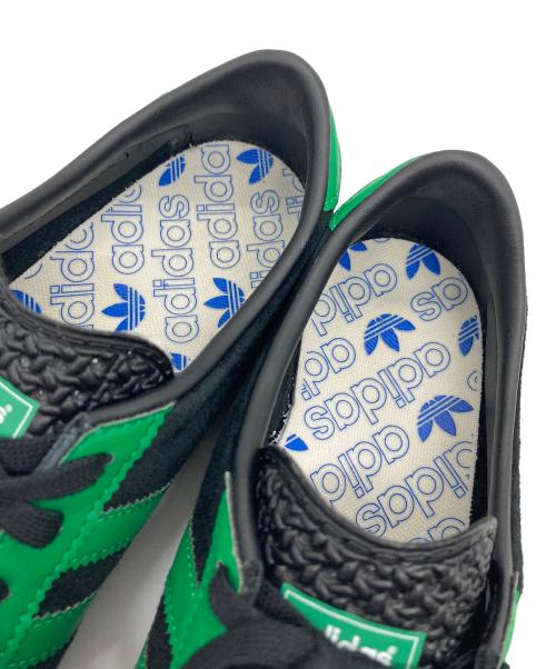 adidas（アディダス）adidas (アディダス) ローカットスニーカー グリーン×ブラック サイズ:25cmの古着・服飾アイテム