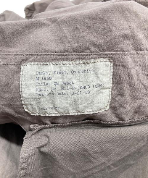 US ARMY（ユーエスアーミー）US ARMY (ユーエスアーミー) 【古着】M-1950 Overwhite Field Parka ブラウン サイズ:不明の古着・服飾アイテム