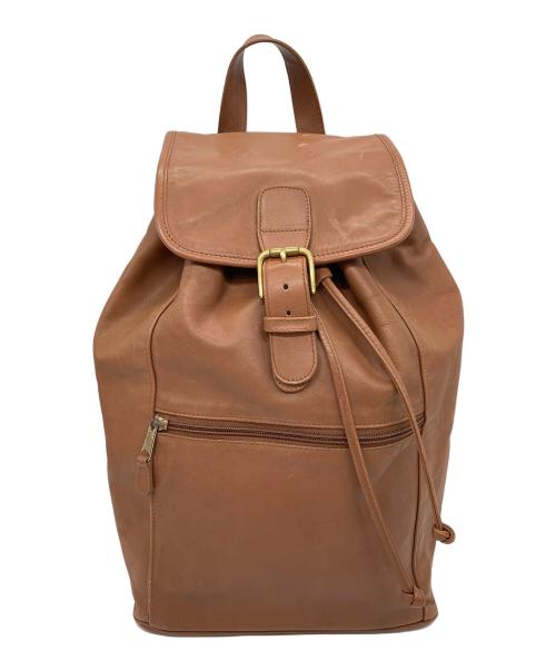 COACH（コーチ）COACH (コーチ) レザーリュック　OLD COACH　オールドコーチ ブラウン サイズ:実寸参照の古着・服飾アイテム