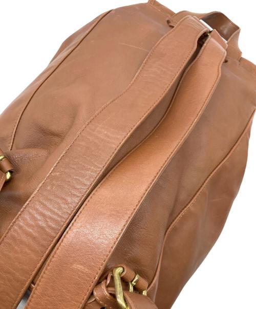 COACH（コーチ）COACH (コーチ) レザーリュック　OLD COACH　オールドコーチ ブラウン サイズ:実寸参照の古着・服飾アイテム
