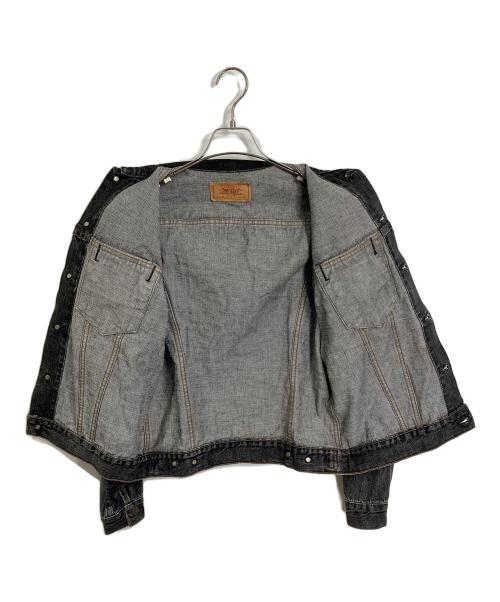 LEVI'S（リーバイス）LEVI'S (リーバイス) 先染めデニムジャケット グレー サイズ:38の古着・服飾アイテム