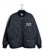 WACKO MARIA×Dickiesワコマリア×ディッキーズ）の古着「QUILTED JACKET/キルティングジャケット」｜ブラック