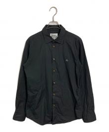 Vivienne Westwood man（ヴィヴィアン ウェストウッド マン）の古着「オーブロゴシャツ」｜ブラック