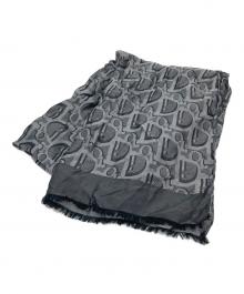 Dior（ディオール）の古着「トロッター柄シルクストール」｜グレー