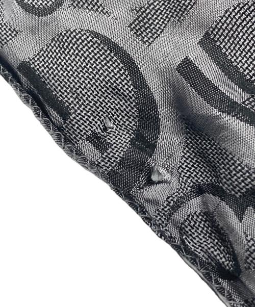 Dior（ディオール）DIOR (ディオール) トロッター柄シルクストール グレー サイズ:実寸参照の古着・服飾アイテム