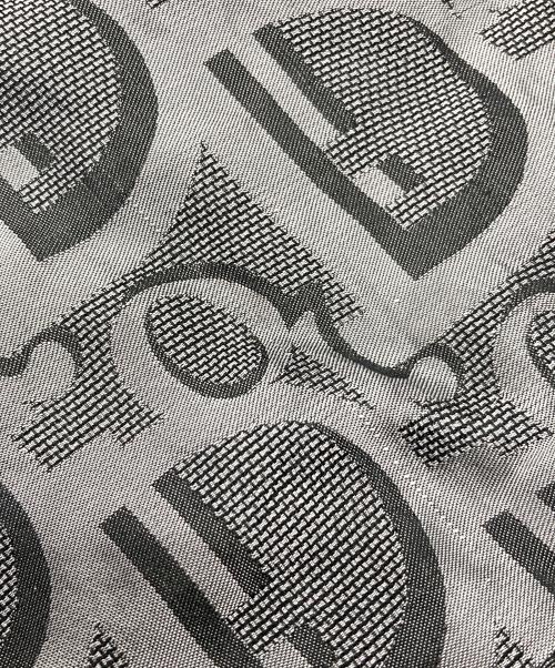 Dior（ディオール）DIOR (ディオール) トロッター柄シルクストール グレー サイズ:実寸参照の古着・服飾アイテム