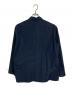 TOMORROW LAND (トゥモローランド) コットンリネンシルク ダブルブレスト シャツジャケット ネイビー サイズ:M：13000円