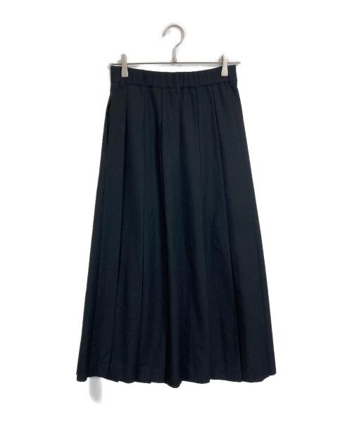 journal standard L'essage（ジャーナルスタンダード レサージュ）journal standard L'essage (ジャーナルスタンダード レサージュ) ロングプリーツスカート　ロングスカート ブラック サイズ:３６の古着・服飾アイテム