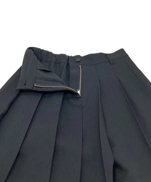 journal standard L'essage（ジャーナルスタンダード レサージュ）journal standard L'essage (ジャーナルスタンダード レサージュ) ロングプリーツスカート　ロングスカート ブラック サイズ:３６の古着・服飾アイテム