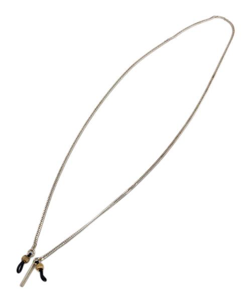 NOBU IKEGUCHI（ノブ イケグチ）nobu ikeguchi (ノブ イケグチ) GRASS STRAP60  グラスストラップ　メガネストラップ　シルバー シルバー サイズ:実寸参照の古着・服飾アイテム