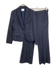 theory luxe（セオリーリュクス）の古着「ストライプスーツ」｜ネイビー