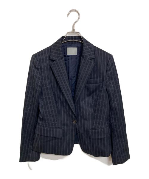 theory luxe（セオリーリュクス）theory luxe (セオリーリュクス) ストライプスーツ ネイビー サイズ:ジャケット42パンツの古着・服飾アイテム