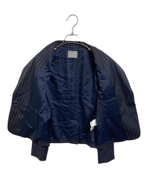theory luxe（セオリーリュクス）theory luxe (セオリーリュクス) ストライプスーツ ネイビー サイズ:ジャケット42パンツの古着・服飾アイテム