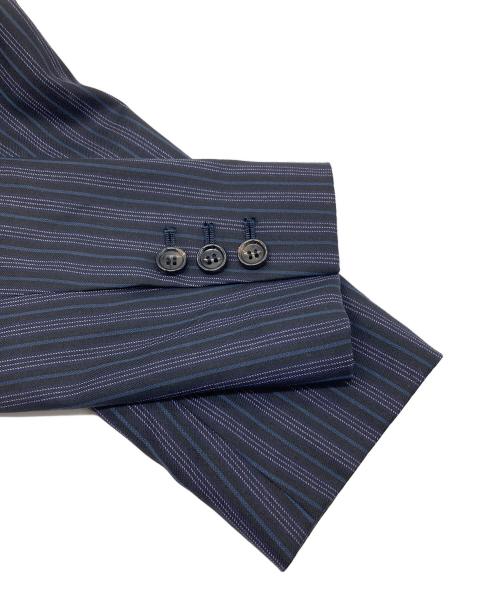 theory luxe（セオリーリュクス）theory luxe (セオリーリュクス) ストライプスーツ ネイビー サイズ:ジャケット42パンツの古着・服飾アイテム