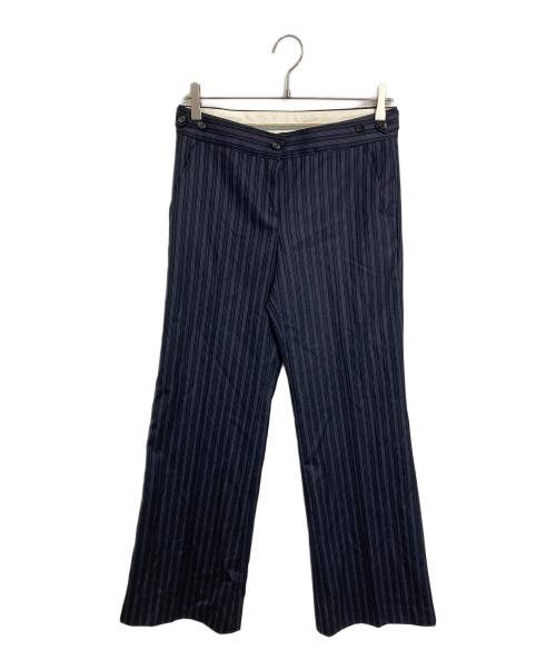 theory luxe（セオリーリュクス）theory luxe (セオリーリュクス) ストライプスーツ ネイビー サイズ:ジャケット42パンツの古着・服飾アイテム