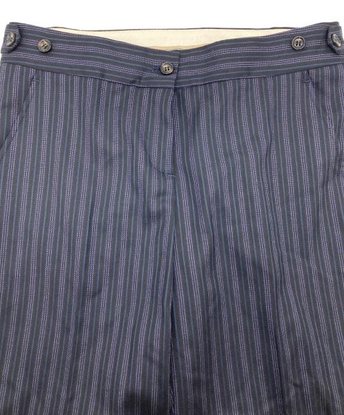 theory luxe（セオリーリュクス）theory luxe (セオリーリュクス) ストライプスーツ ネイビー サイズ:ジャケット42パンツの古着・服飾アイテム