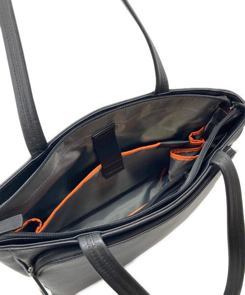 IS/IT（イズイット）IS/IT (イズイット) ビジネスバッグ　レザーバッグ ブラック サイズ:実寸参照の古着・服飾アイテム